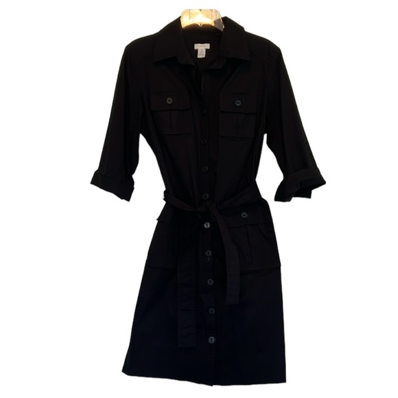 Chico's Dresses & Skirts - ⚡️Like-New⚡️ Chicos Black Button Dress